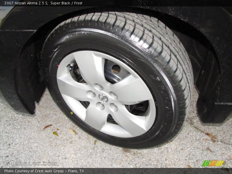 Super Black / Frost 2007 Nissan Altima 2.5 S