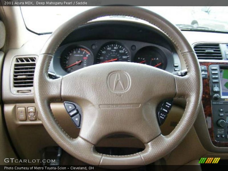 Deep Mahogany Pearl / Saddle 2001 Acura MDX