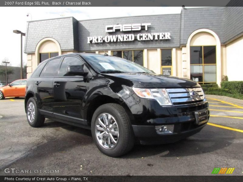 Black / Charcoal Black 2007 Ford Edge SEL Plus