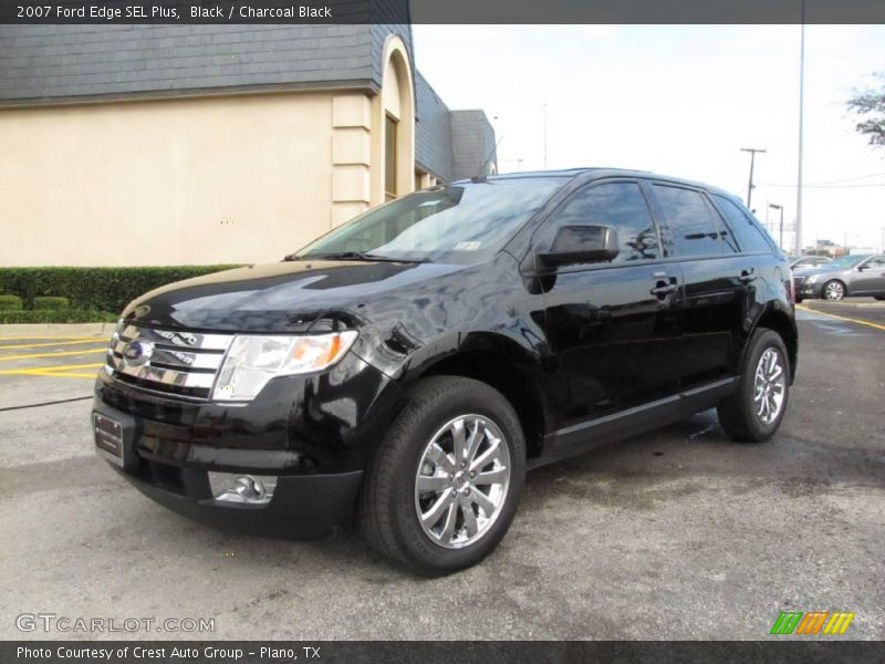 Black / Charcoal Black 2007 Ford Edge SEL Plus