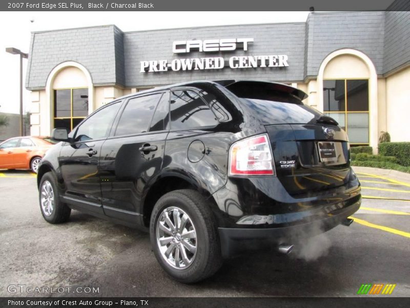 Black / Charcoal Black 2007 Ford Edge SEL Plus