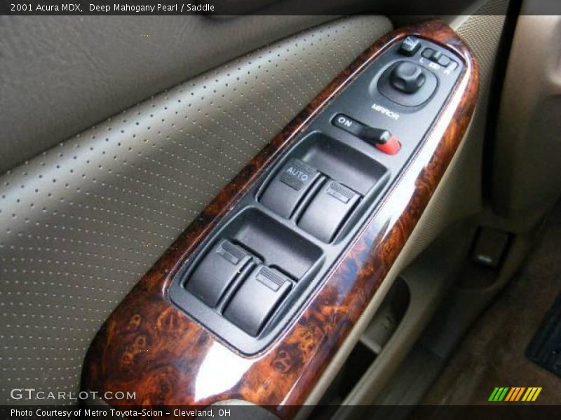 Deep Mahogany Pearl / Saddle 2001 Acura MDX