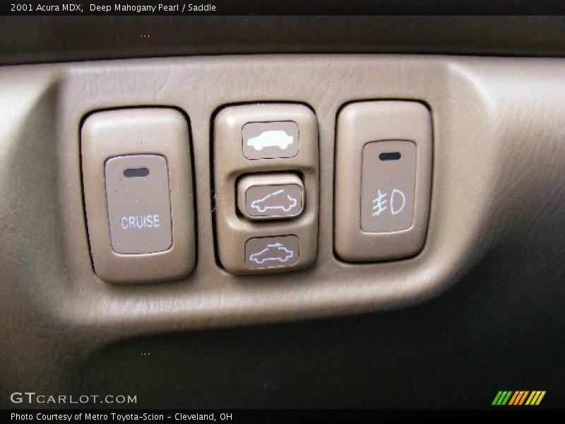 Deep Mahogany Pearl / Saddle 2001 Acura MDX