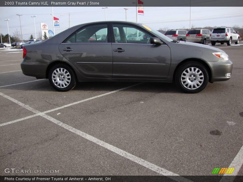 Phantom Gray Pearl / Stone 2003 Toyota Camry XLE