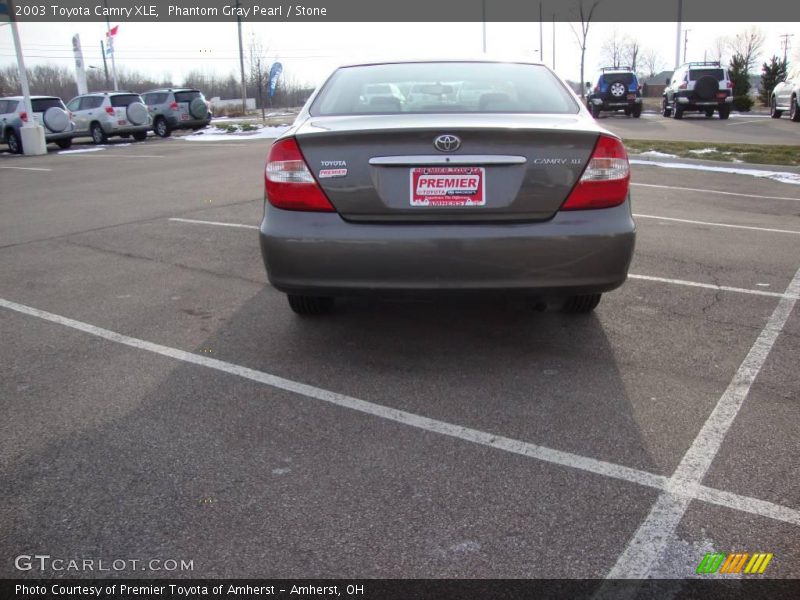 Phantom Gray Pearl / Stone 2003 Toyota Camry XLE