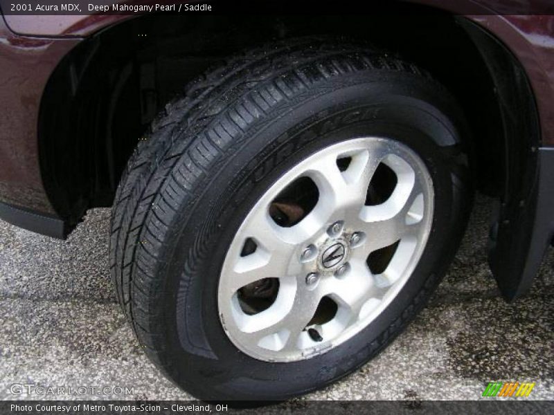 Deep Mahogany Pearl / Saddle 2001 Acura MDX