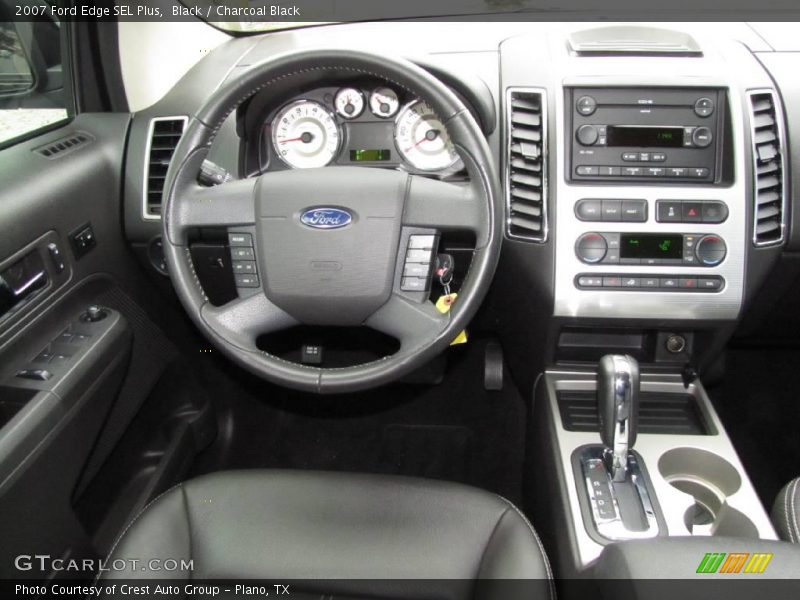 Black / Charcoal Black 2007 Ford Edge SEL Plus