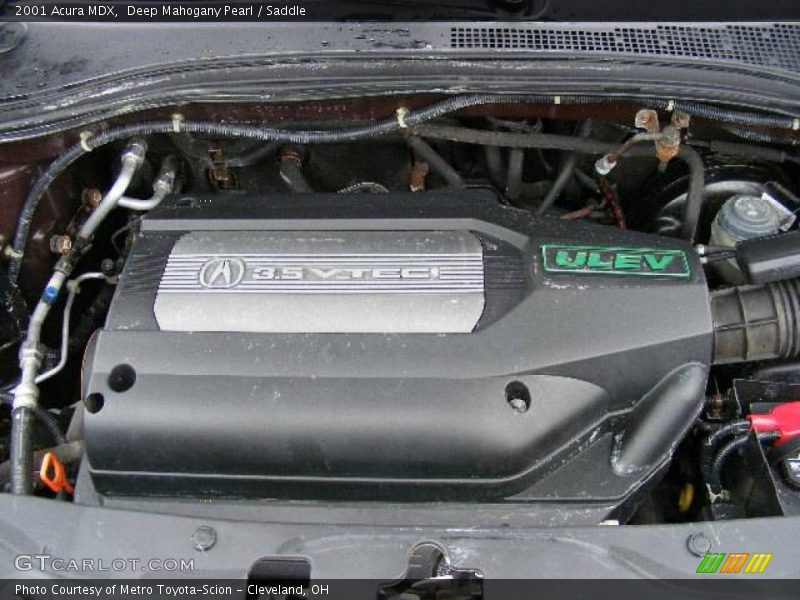 Deep Mahogany Pearl / Saddle 2001 Acura MDX