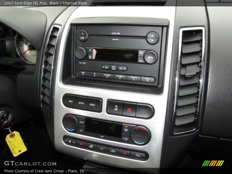 Black / Charcoal Black 2007 Ford Edge SEL Plus