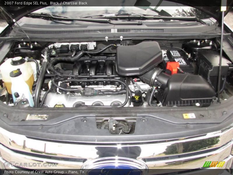 Black / Charcoal Black 2007 Ford Edge SEL Plus