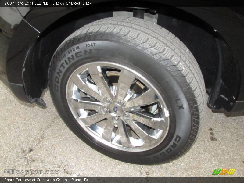 Black / Charcoal Black 2007 Ford Edge SEL Plus