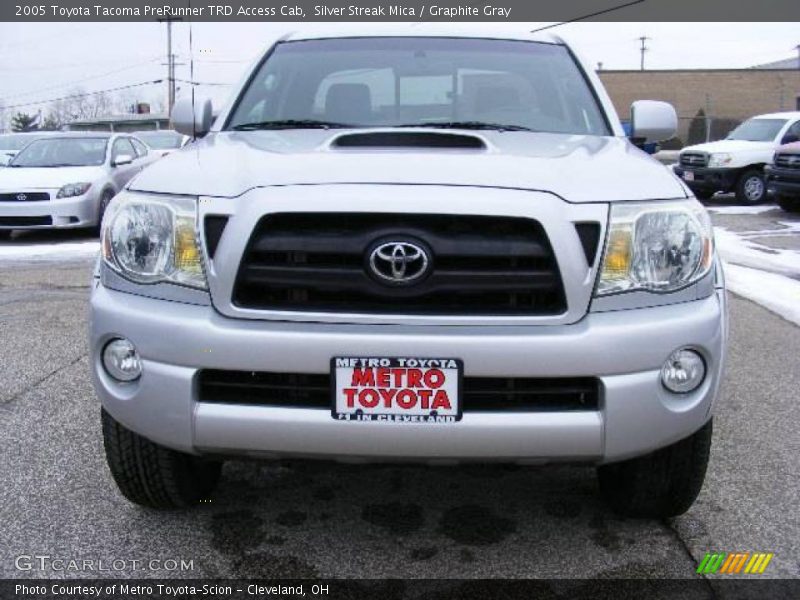Silver Streak Mica / Graphite Gray 2005 Toyota Tacoma PreRunner TRD Access Cab