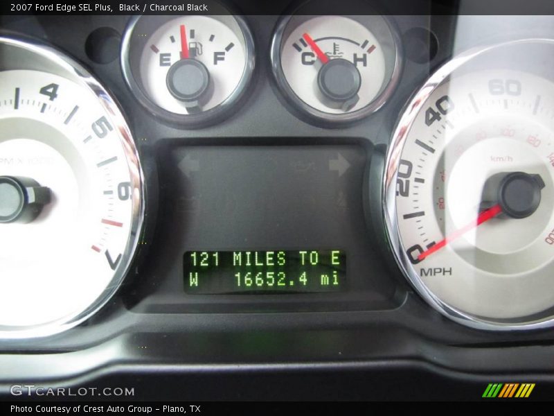 Black / Charcoal Black 2007 Ford Edge SEL Plus