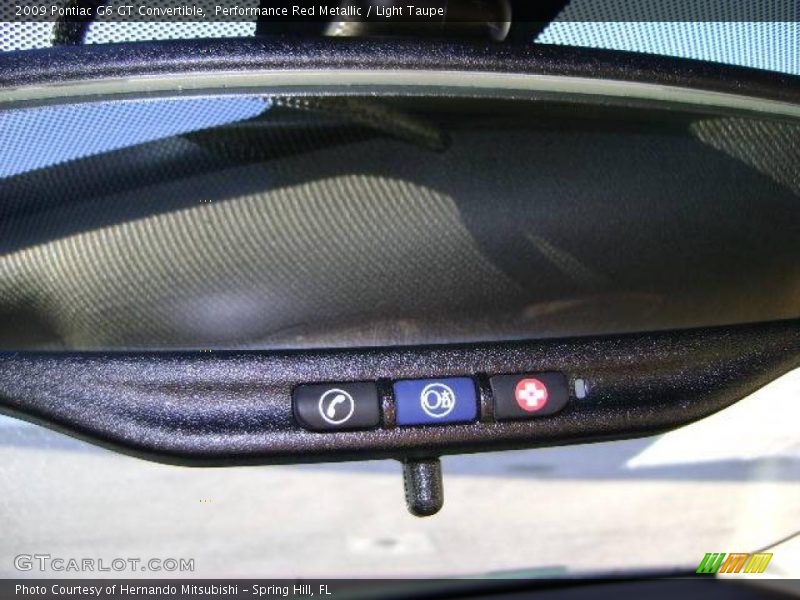 Performance Red Metallic / Light Taupe 2009 Pontiac G6 GT Convertible
