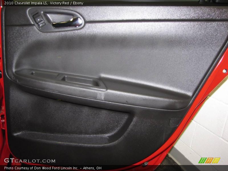 Victory Red / Ebony 2010 Chevrolet Impala LS