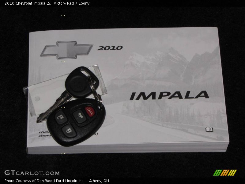 Victory Red / Ebony 2010 Chevrolet Impala LS