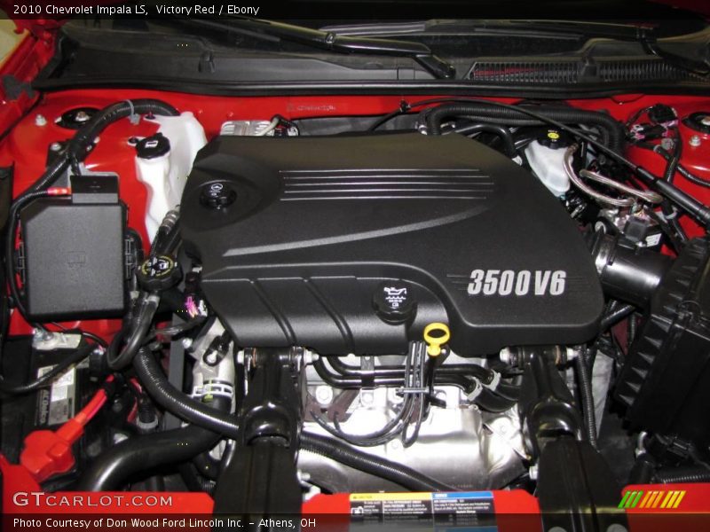 Victory Red / Ebony 2010 Chevrolet Impala LS