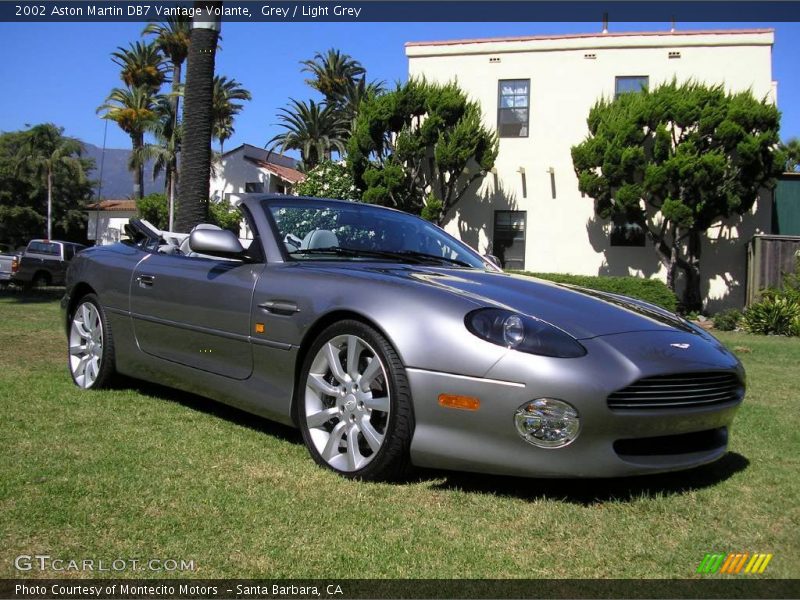Grey / Light Grey 2002 Aston Martin DB7 Vantage Volante