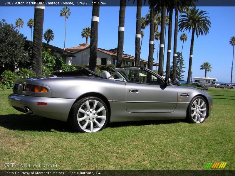 Grey / Light Grey 2002 Aston Martin DB7 Vantage Volante