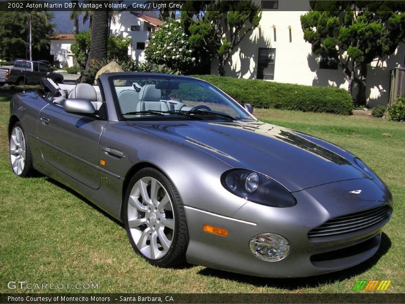 Grey / Light Grey 2002 Aston Martin DB7 Vantage Volante