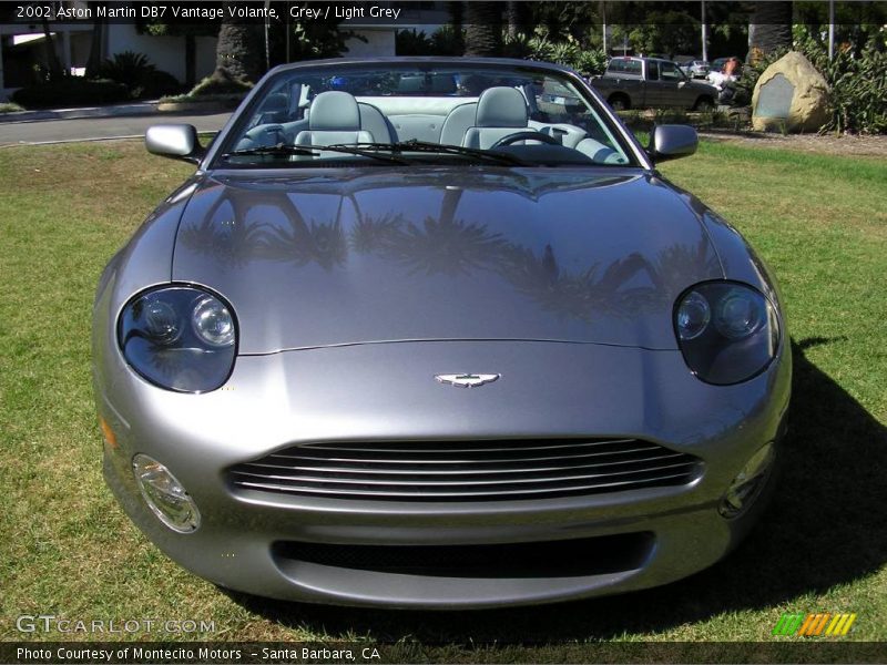 Grey / Light Grey 2002 Aston Martin DB7 Vantage Volante