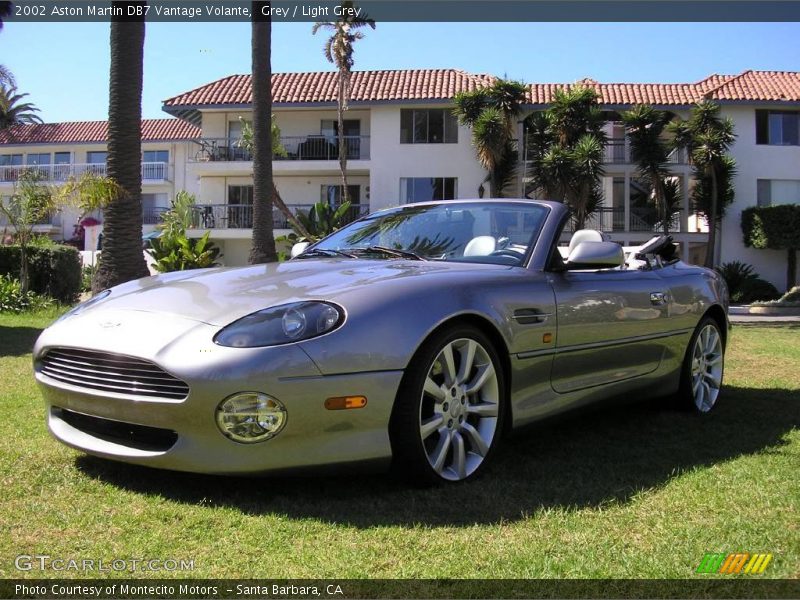 Grey / Light Grey 2002 Aston Martin DB7 Vantage Volante