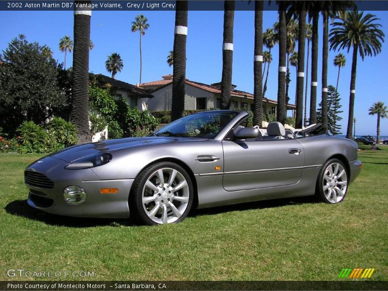 Grey / Light Grey 2002 Aston Martin DB7 Vantage Volante