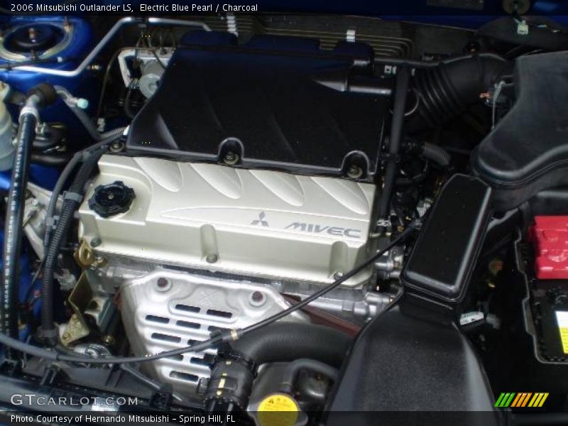 Electric Blue Pearl / Charcoal 2006 Mitsubishi Outlander LS
