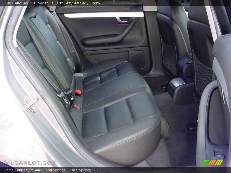 Quartz Gray Metallic / Ebony 2007 Audi A4 2.0T Sedan