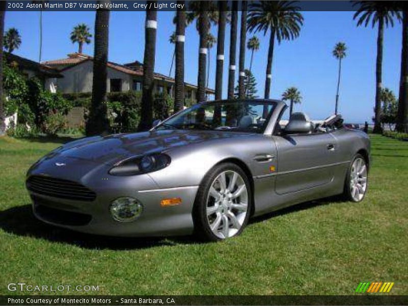 Grey / Light Grey 2002 Aston Martin DB7 Vantage Volante