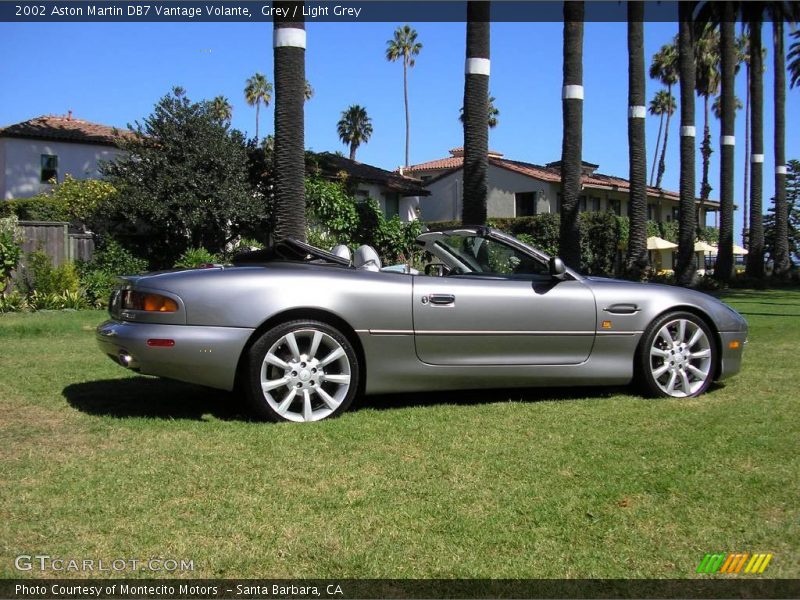 Grey / Light Grey 2002 Aston Martin DB7 Vantage Volante