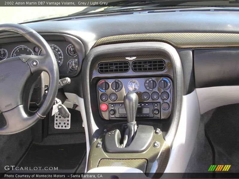 Grey / Light Grey 2002 Aston Martin DB7 Vantage Volante