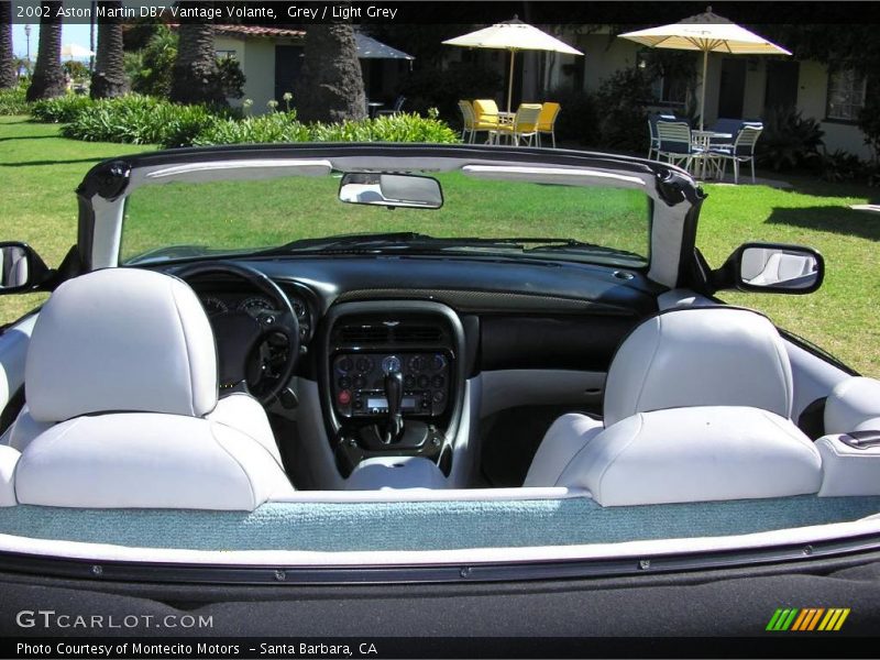 Grey / Light Grey 2002 Aston Martin DB7 Vantage Volante