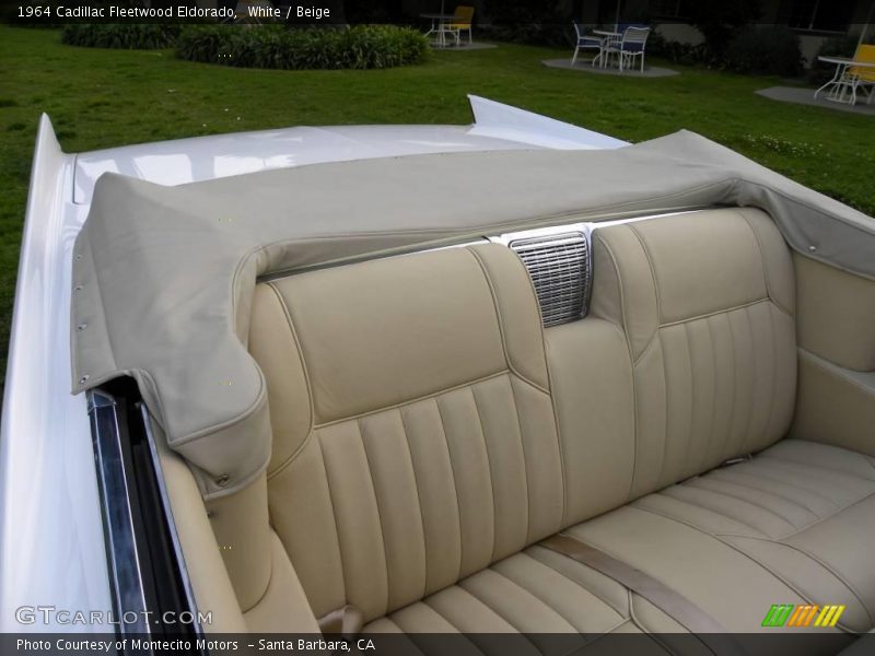 White / Beige 1964 Cadillac Fleetwood Eldorado