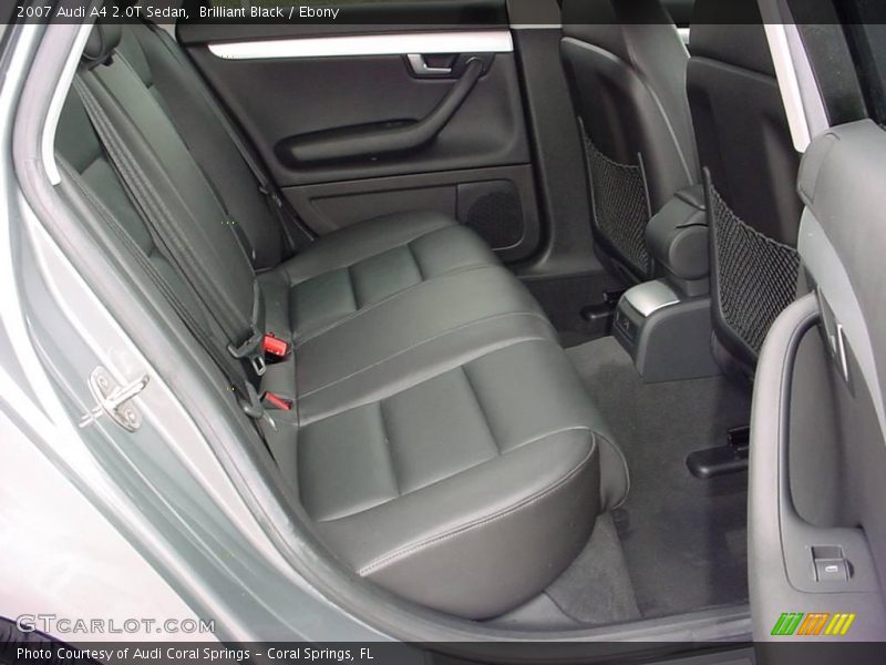 Brilliant Black / Ebony 2007 Audi A4 2.0T Sedan