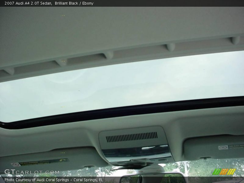 Brilliant Black / Ebony 2007 Audi A4 2.0T Sedan