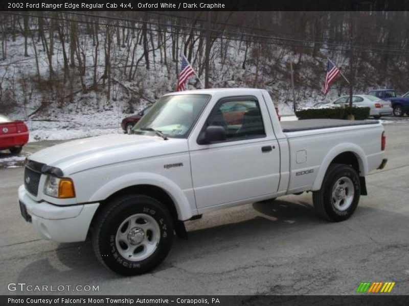 Oxford White / Dark Graphite 2002 Ford Ranger Edge Regular Cab 4x4