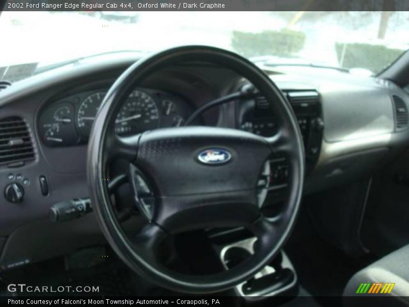 Oxford White / Dark Graphite 2002 Ford Ranger Edge Regular Cab 4x4