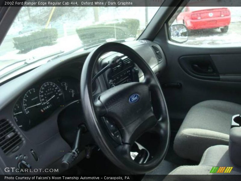 Oxford White / Dark Graphite 2002 Ford Ranger Edge Regular Cab 4x4