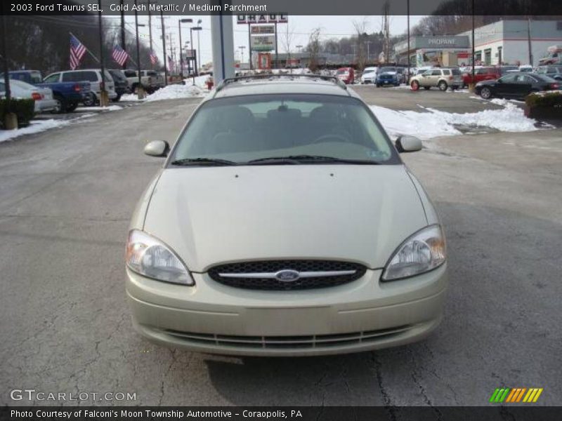 Gold Ash Metallic / Medium Parchment 2003 Ford Taurus SEL