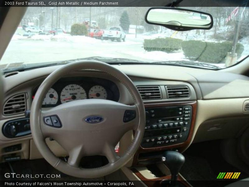 Gold Ash Metallic / Medium Parchment 2003 Ford Taurus SEL