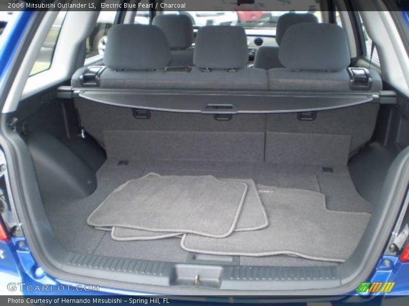 Electric Blue Pearl / Charcoal 2006 Mitsubishi Outlander LS