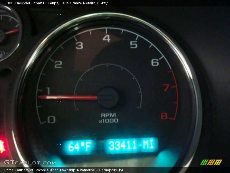 Blue Granite Metallic / Gray 2006 Chevrolet Cobalt LS Coupe