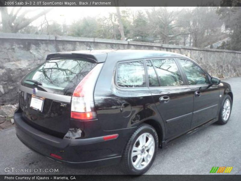 Black / Parchment 2006 Saab 9-3 2.0T SportCombi Wagon