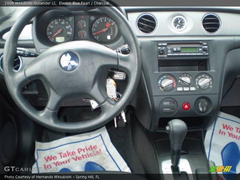Electric Blue Pearl / Charcoal 2006 Mitsubishi Outlander LS