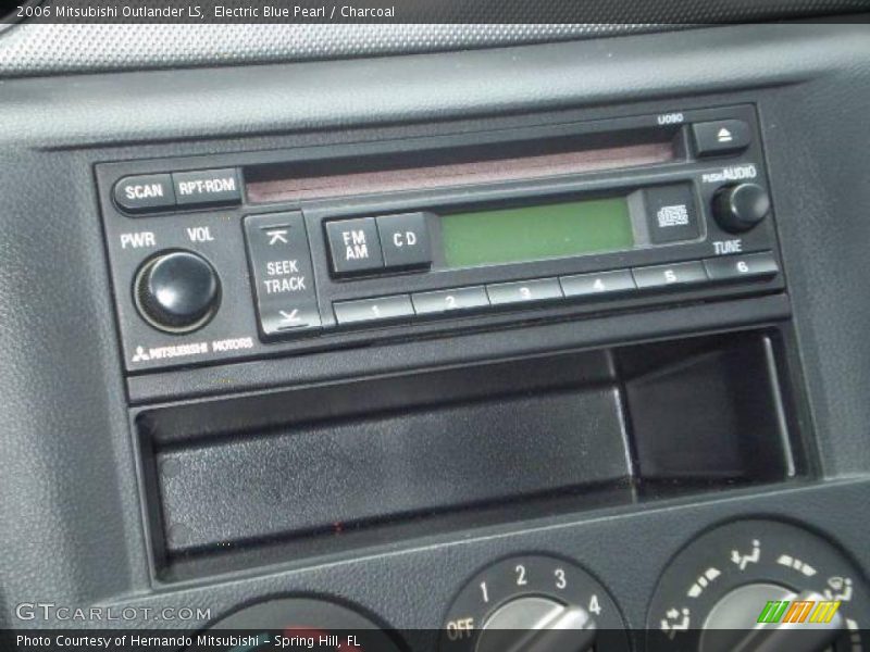 Electric Blue Pearl / Charcoal 2006 Mitsubishi Outlander LS