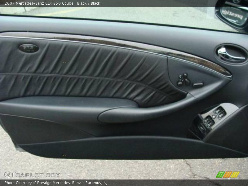 Black / Black 2007 Mercedes-Benz CLK 350 Coupe
