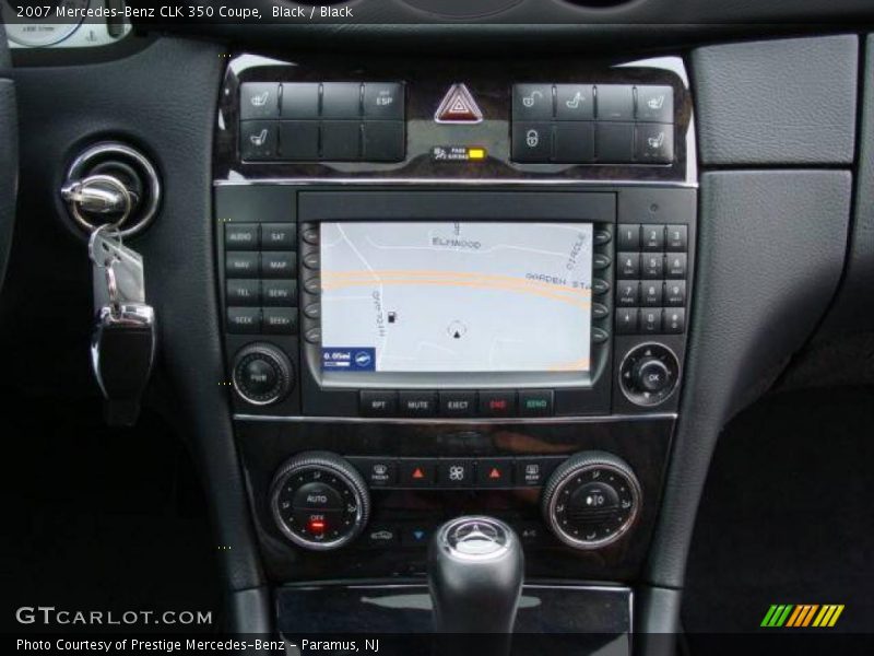 Black / Black 2007 Mercedes-Benz CLK 350 Coupe