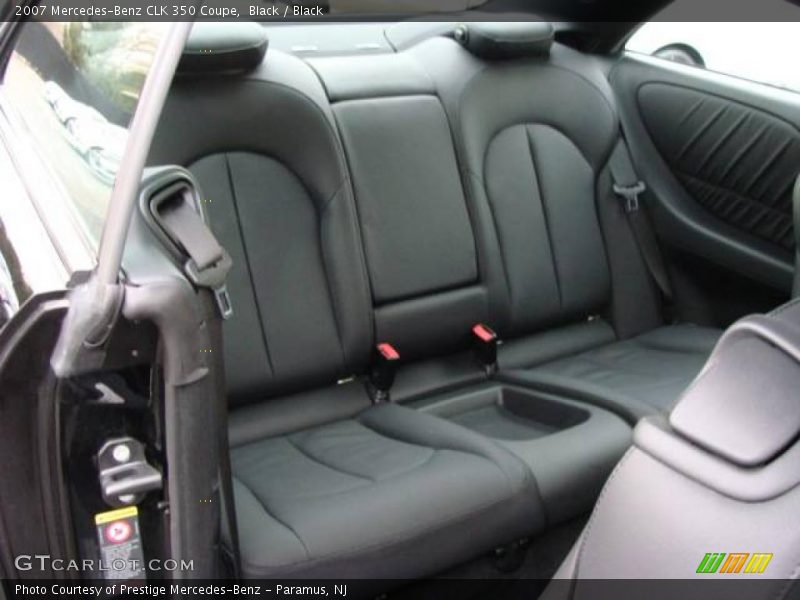 Black / Black 2007 Mercedes-Benz CLK 350 Coupe