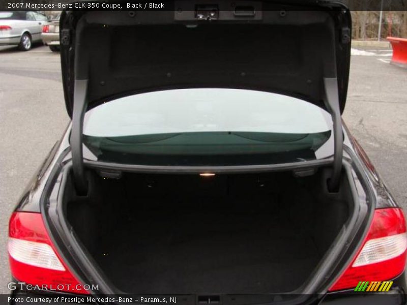 Black / Black 2007 Mercedes-Benz CLK 350 Coupe